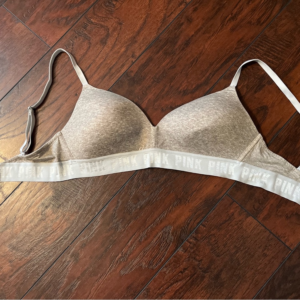 Pink brand. Grey. Size 38C bra.